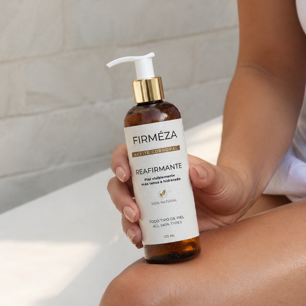 Aceite Corporal Reafirmante - Combate celulitis, flacidez y arrugas